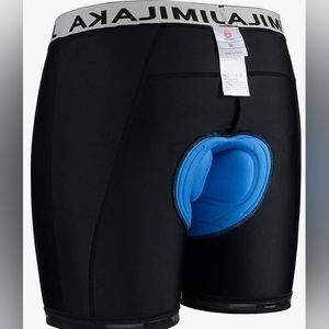 NWOT Men's Bike Shorts Cycling Underwear 3D Padded Biking Bicycle MTB Liner